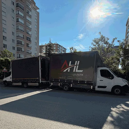 AHL markalı taşımacılık aracı