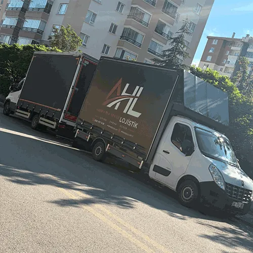 AHL markalı sevkiyat aracı